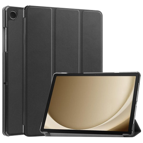 Funda Tablet Samsung Galaxy Tab A9+ Smart Tri-Fold Negro Just In Case Compatible Samsung Galaxy Tab A9+ /Activación-Reposo Automático/ Negro