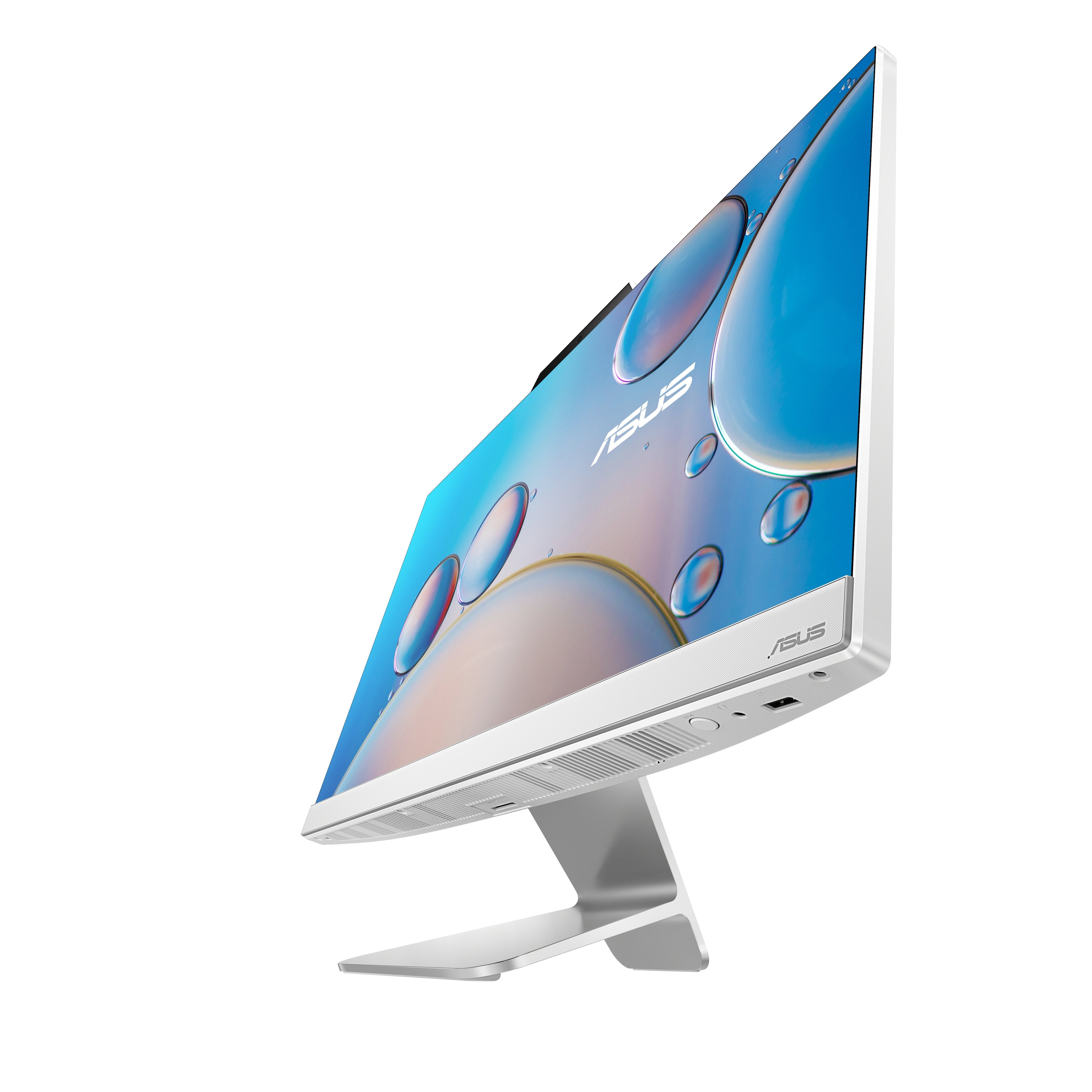 All In On Asus A3402wvak-Wpc0970  23.8" Full Hd (Intel Core I7-1355u, 16gb Ram, 512gb Ssd, Iris Xe Graphics, Sin Sistema Operativo) Blanco - Teclado Qwerty Español