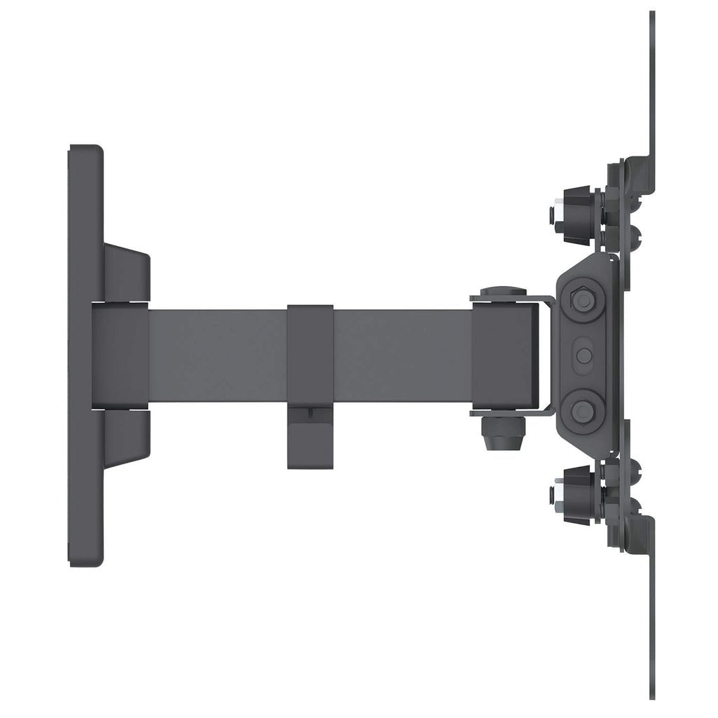 Manhattan Soporte Para Monitor Y Tv, Pared, Inclinable Y Giratorio 13-42", Negro, Vesa 75x75 A 200x200mm, Máx. 20kg