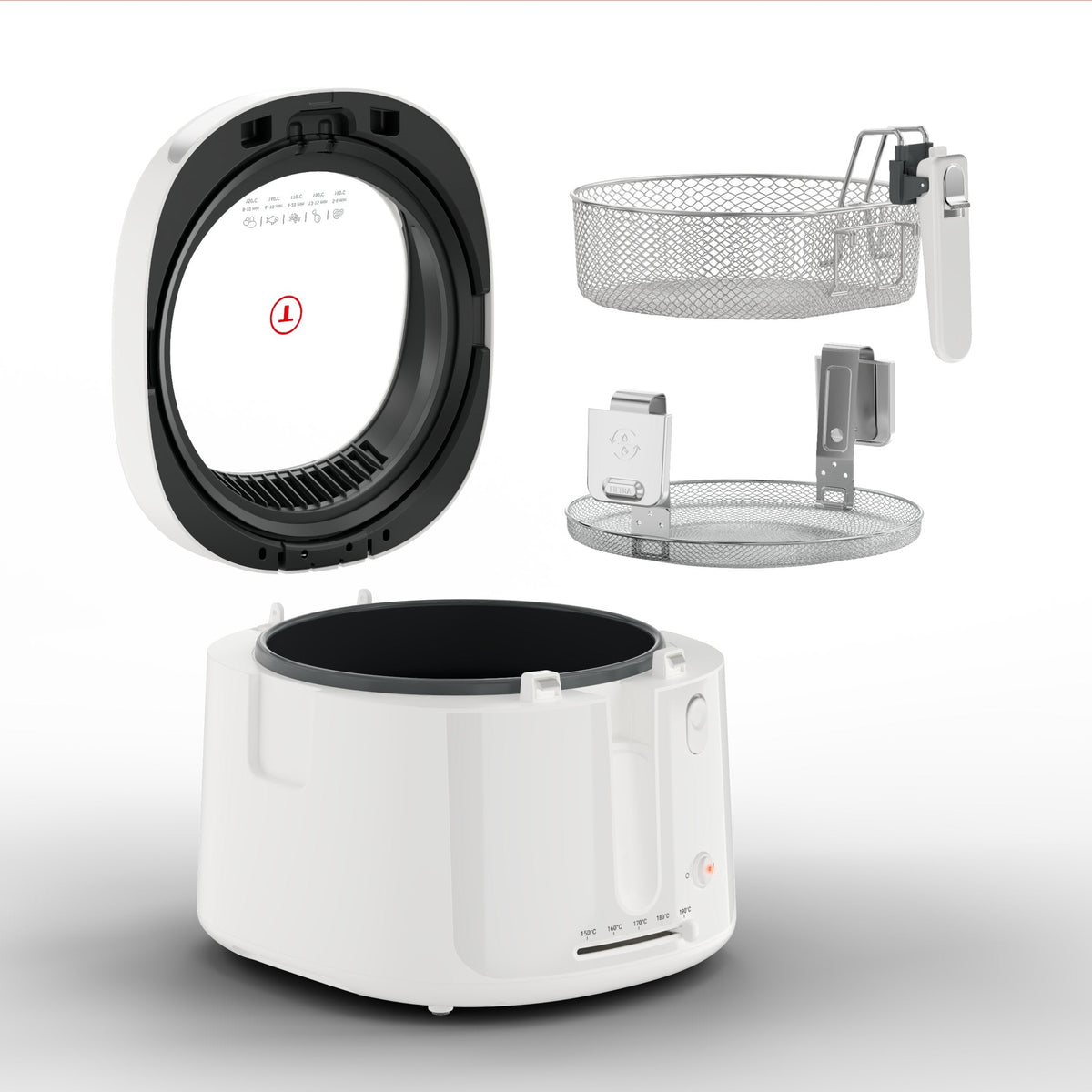 Tefal Filtra Vision Ff2541e0 Freidora Sencillo 2,1 L Independiente 1900 W Blanco