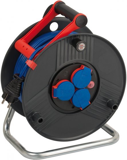 Brennensilla Garant Ip44 Outdoor-Cabletambor, 3-Fach (Negro/Azul, 50 Meter) 1209830