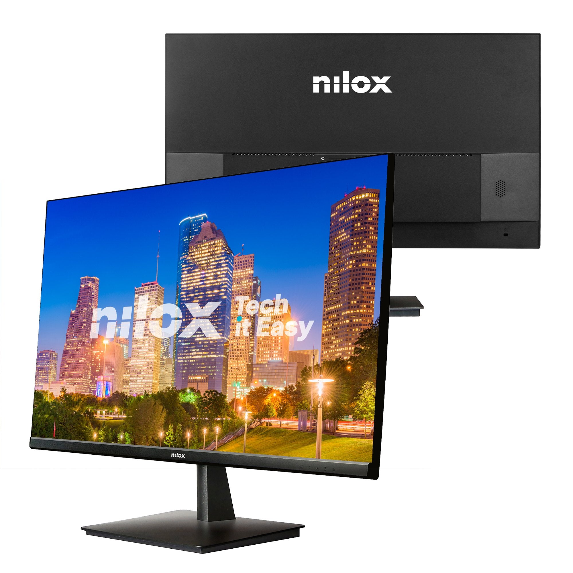 EAN 8431775035683 - Nilox NXM272K012 pantalla para PC 68,6 cm (27") 2560 x 1440 Pixeles 2K Negro imagen 3