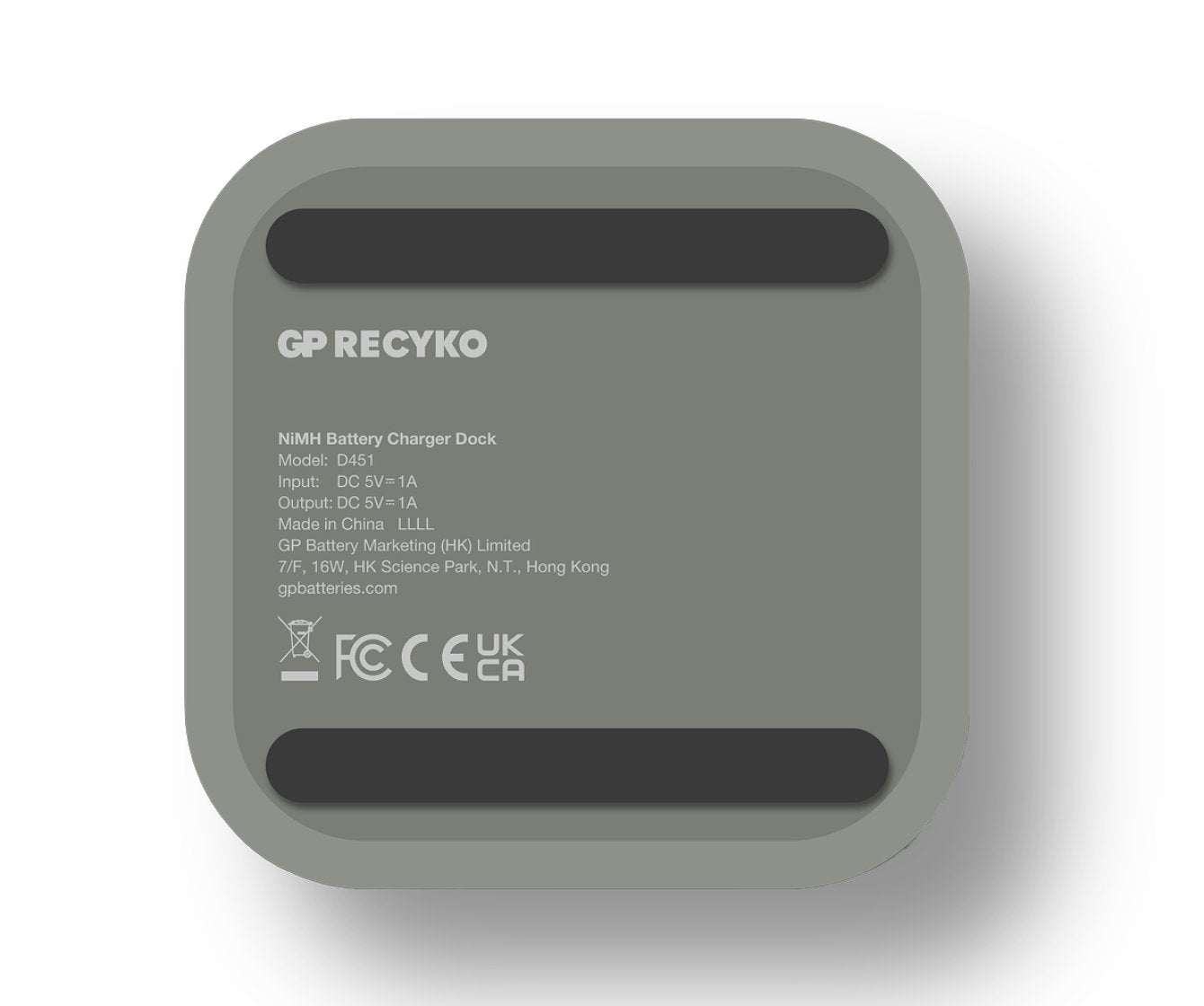 Cargador Gp Recyko M452 4-Fold Lcd-Model Docking St. + 4x Aa Nimh 2600mah