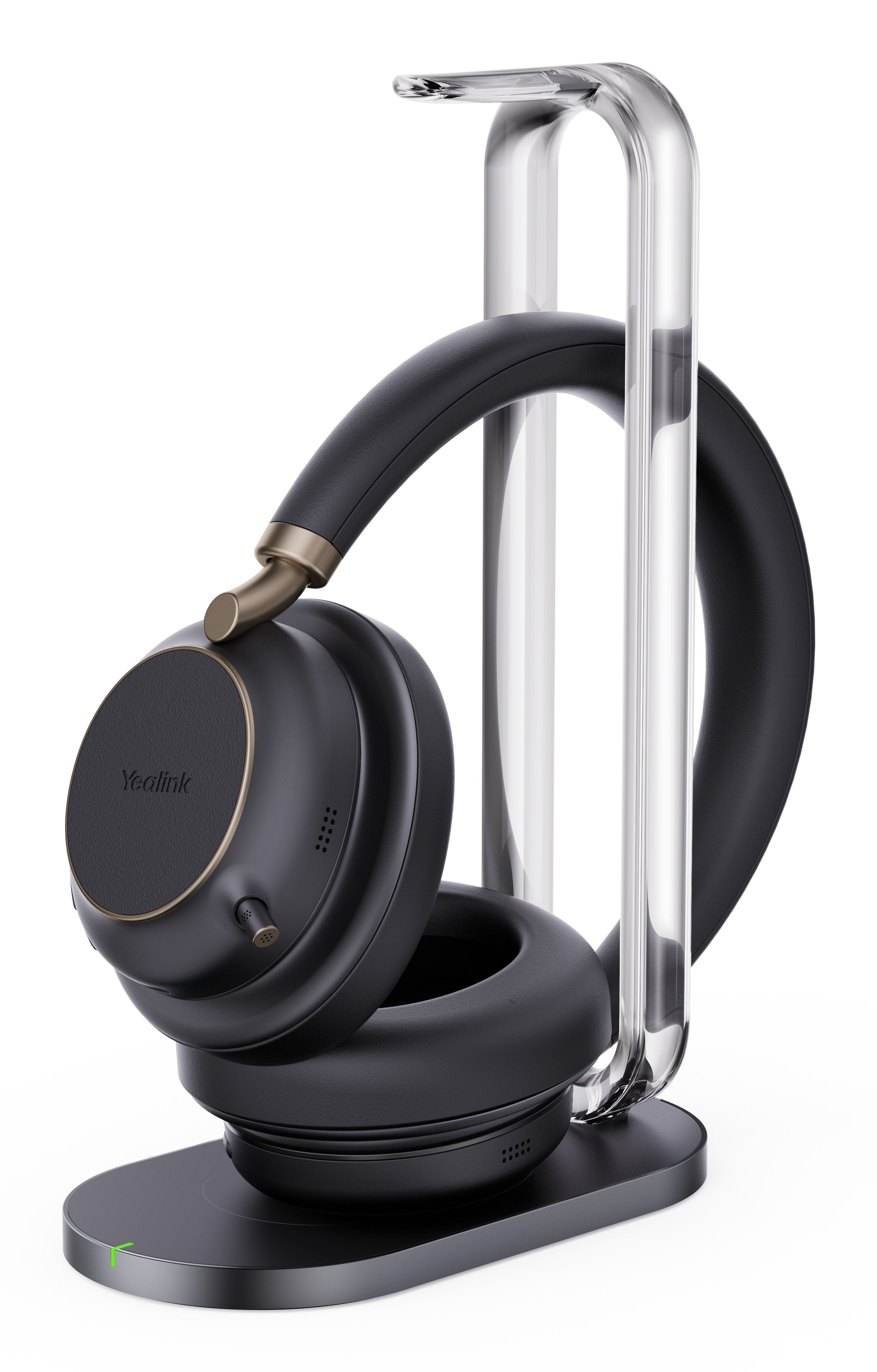 Yealink Azultooth Headset Bh76 Plus With Charging Stand Teams Negro Usb-C A