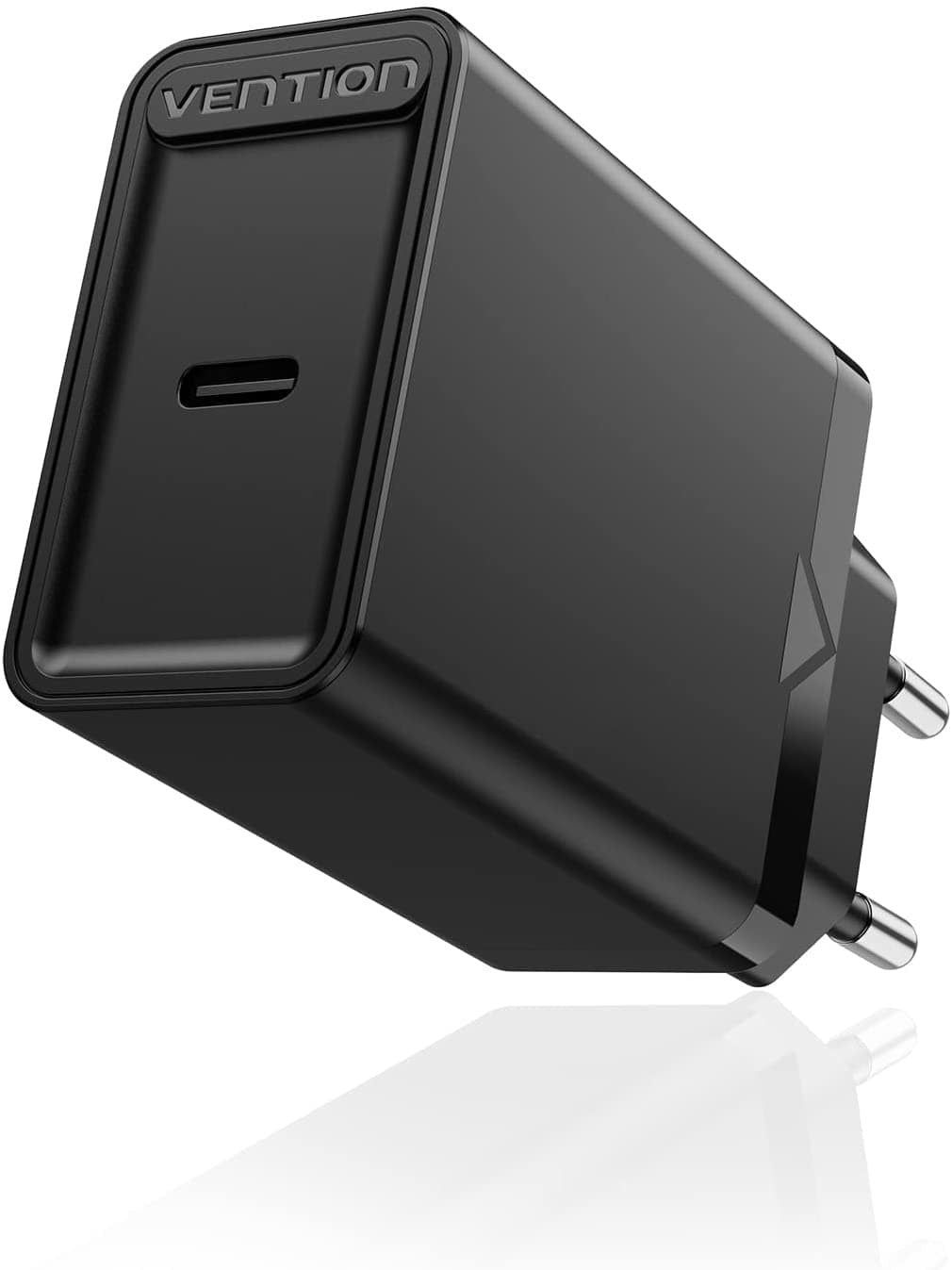 Cargador De Pared Vention Fadb0-Eu 1xusb Tipo-C 20w