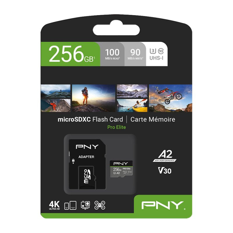 EAN 0751492639062 - PNY P-SDU256V32100PRO-GE memoria flash 256 GB MicroSDXC UHS-I Clase 10 imagen 4