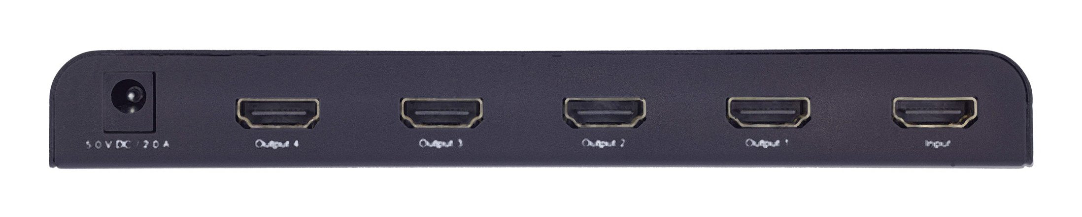 Inline® Hdmi Splitter/Distributor, 4-Port, 4k2k@60hz Compatible