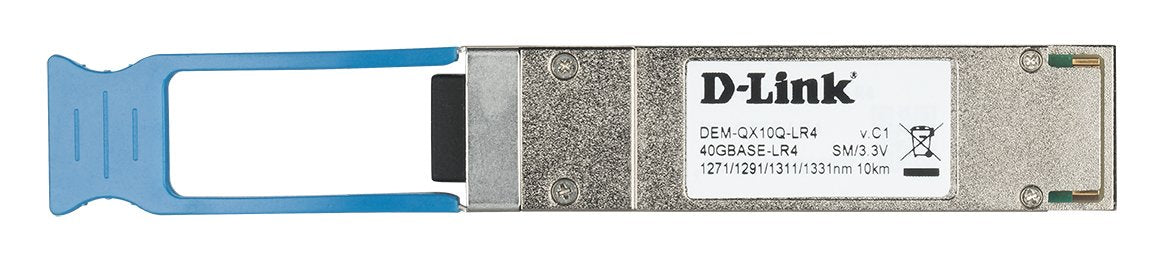D-Link Dem-Qx10q-Lr4 Red Modulo Transceptor Fibra Óptica 40000 Mbit/S Qsfp+ 1310 Nm