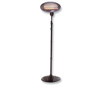 Olympia Bs 55 Calefactor Eléctrico Infrarrojo Negro 2000 W