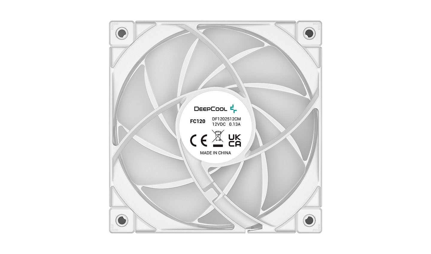 Ventilador 120x120 Deepcool Fc120 Argb Pack 3uds White R-Fc120-Whamn3-G-1