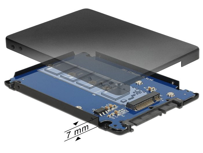 Delock 2.5 Converter Sata 22 Pin > M.2