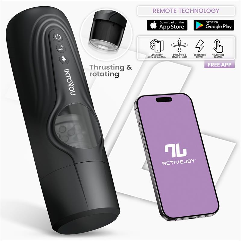 Egor Masturbador Masculino Con Rotación Y Thrusting Con App