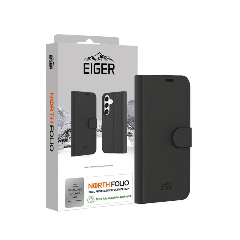 Eiger North Folio Case Galaxy A57 Schwarz