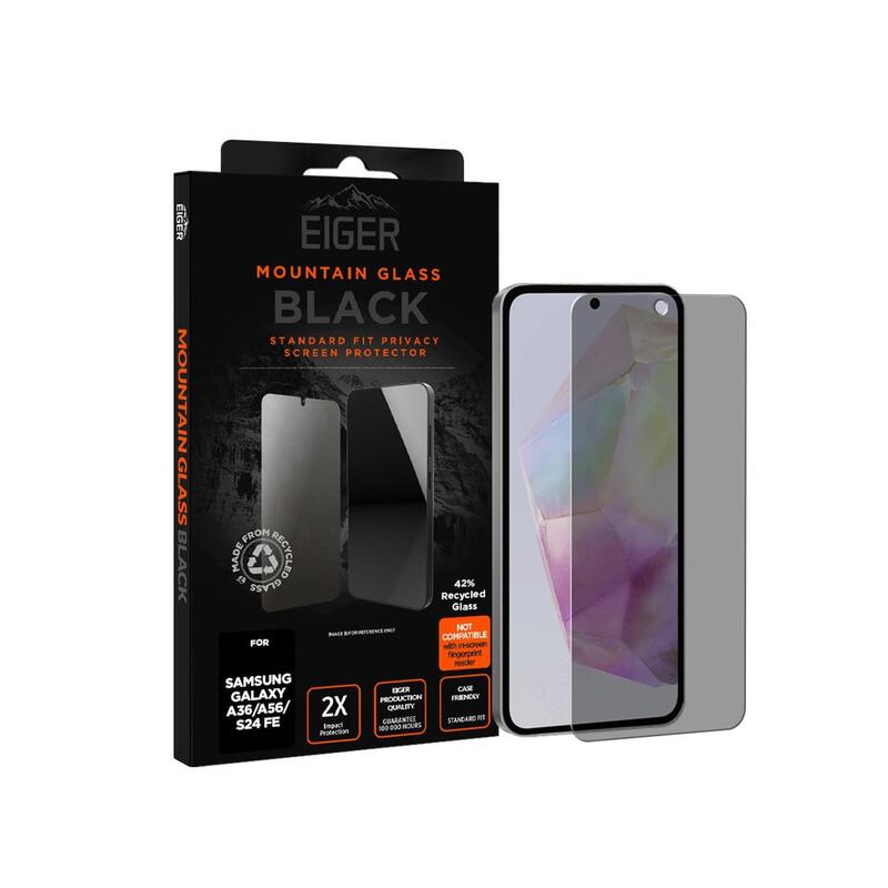 Eiger Sp Mountain Black Privacy Galaxy A37/A36/A56/S24fe
