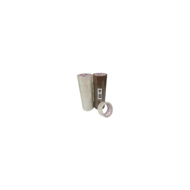 Ekrit Precinto Embalaje Rollo 48mm X 66m Pack 6 Ud Transparente