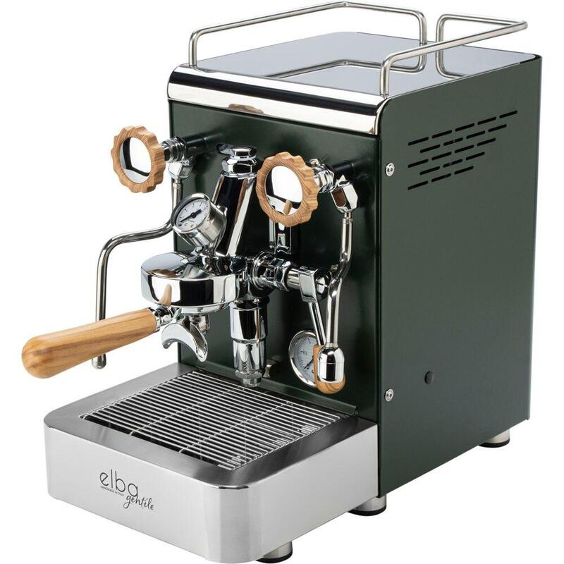 Elba Gentile Tannengrün Ral6009 Siebträgermaschine