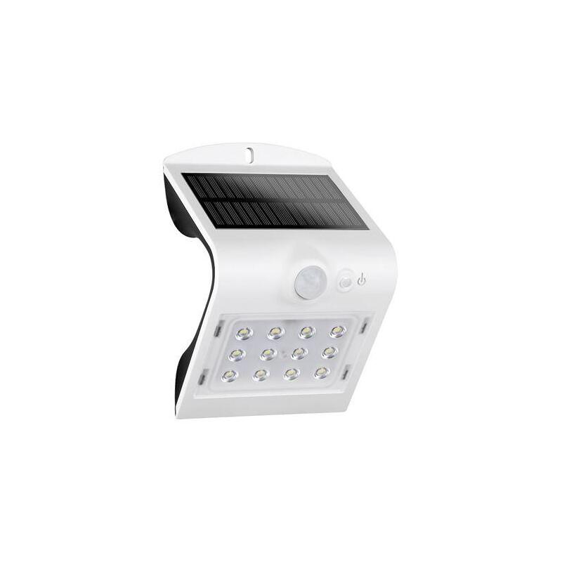Elbat Aplique Led Solar - 1.5w - 220lm - Doble Iluminacion - Blanco