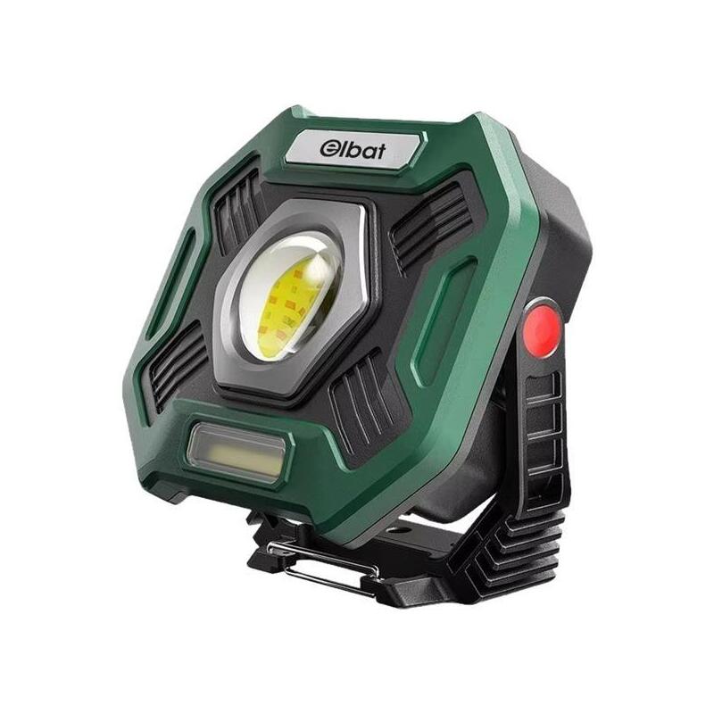 Elbat Foco Recargable 20w - Luz Fria, 6500k - 2000 Lumenes - Bateria 10000mah - Conector Usb-C - Funcion Powerbank -