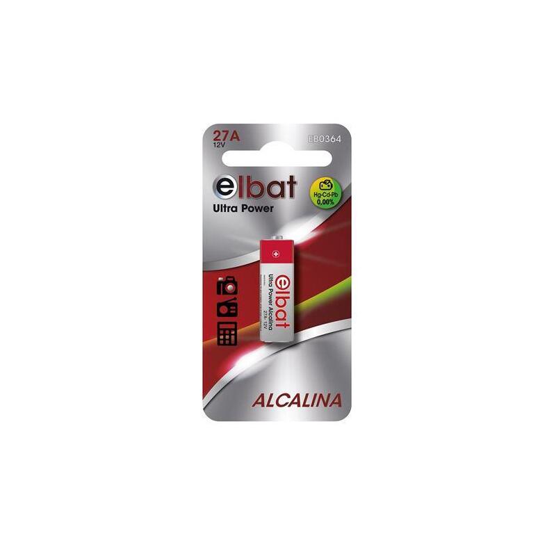 Elbat Pila Alcalina 27a 12v