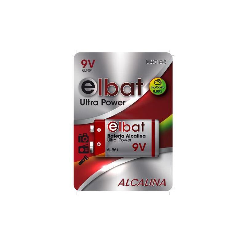 Elbat Pila Alcalina 6lr61/9v