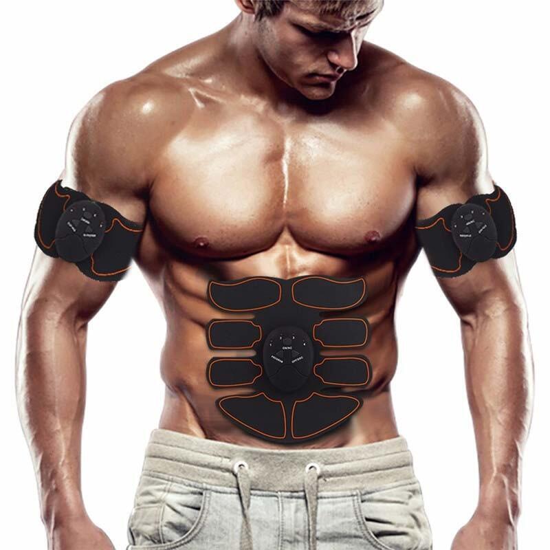 Electroestimulador Abdomen, Glúteos Y Brazos 3 En 1
