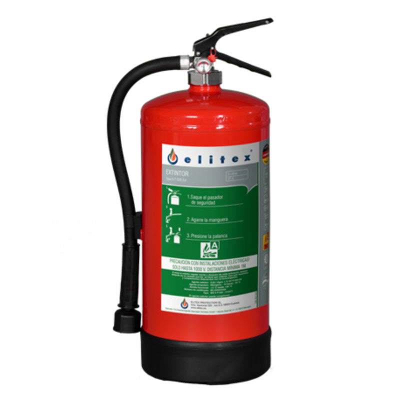 Elitex F-500-Wd9f-500 Extintor 9l Agente F-500