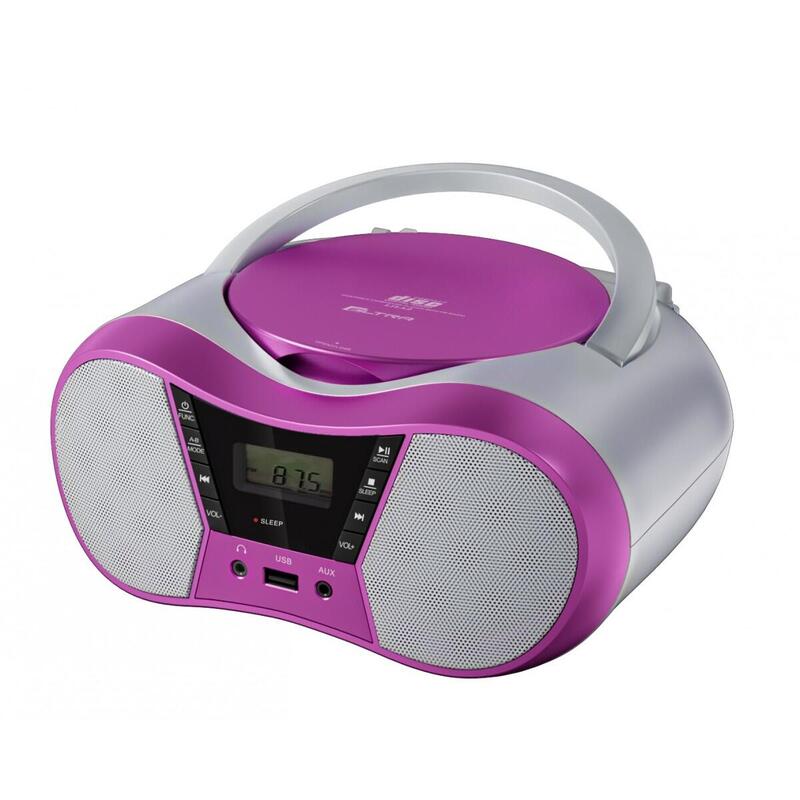 Radioodtwarzacz Cd Lila2 Usb/Bt Rózowy