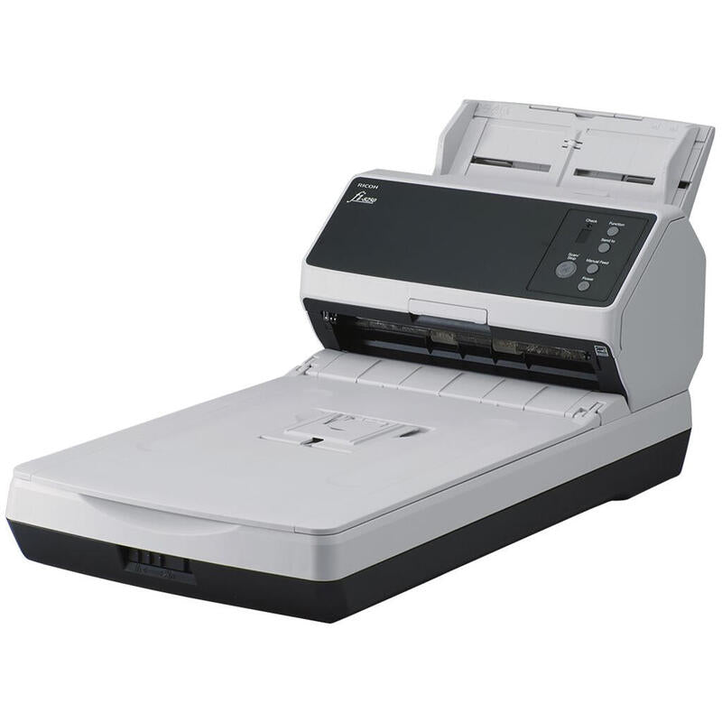Embalaje Dañado Ricoh Fi-8250 Dokumentenscanner Flachbrett Dual Cis Duplex 50 Seiten Usb Lan Sw/Farbe - Damage Box