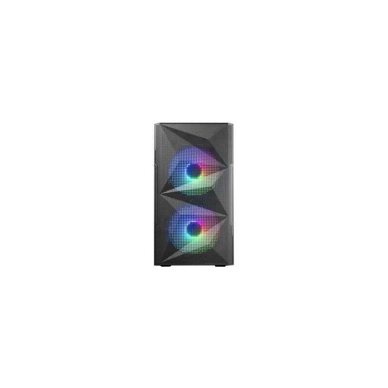 Embalaje Dañado/Desprecintado (Km0) Caja Microatx Gaming Mars Gaming Mc-Me Black Frontal Mesh Con 2 Ventiladores Frgb 120mm Latera
