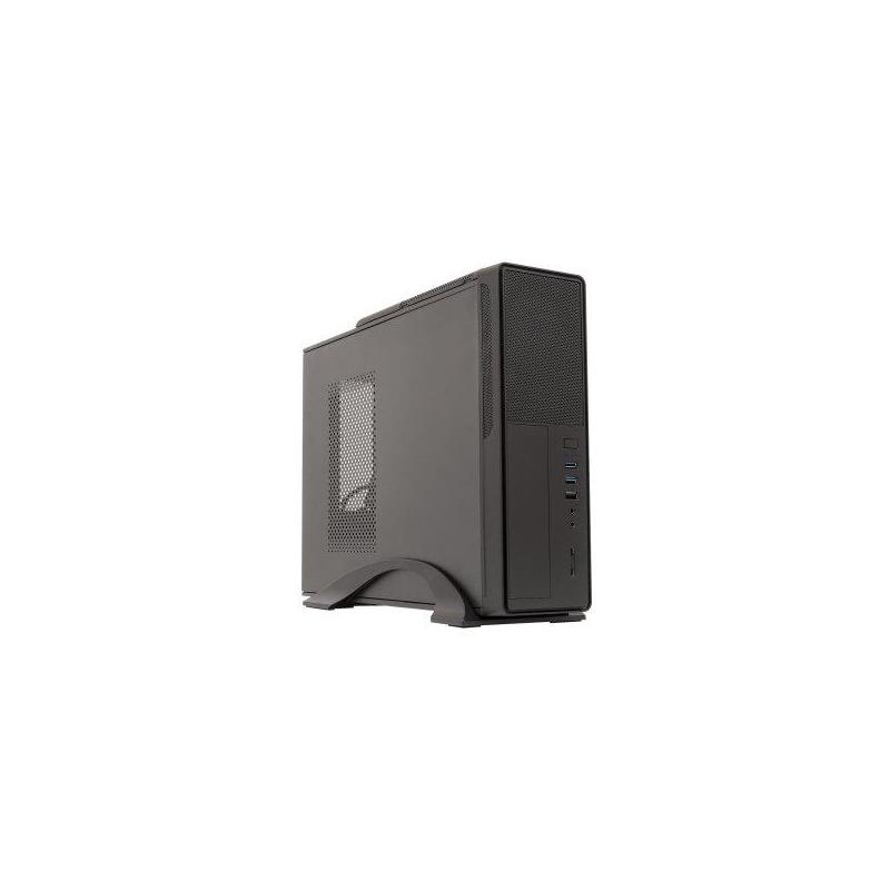 Embalaje Dañado/Desprecintado (Km0) Caja Microatx Slim Unyka Matx Uk2010 Permite Posicion Hor. Vert. Color Negro F.A 300w Cash30
