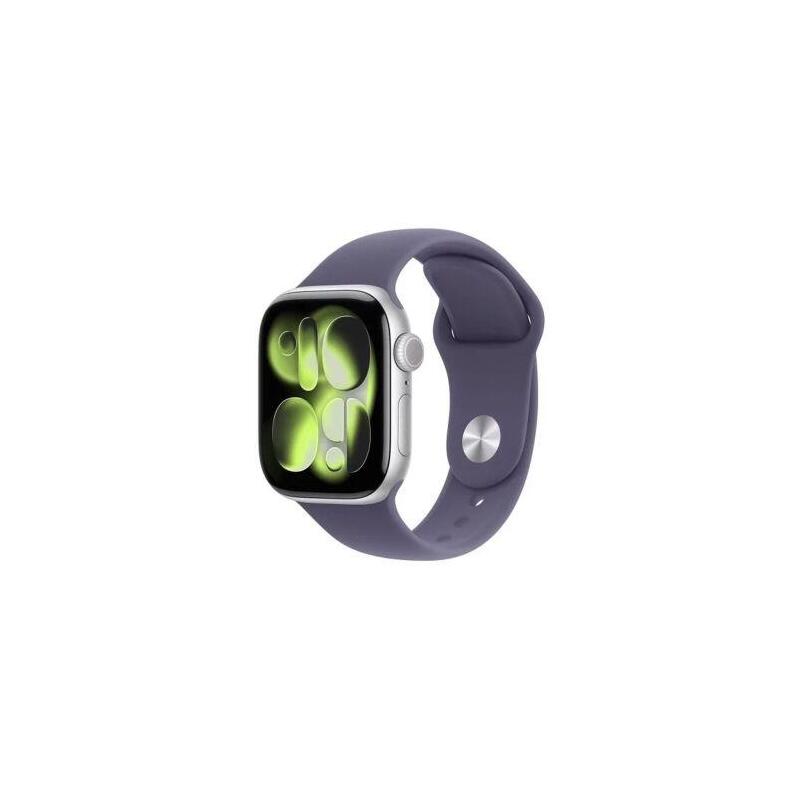 Embalaje Deteriorado - Apple Watch Series 11 (2025) Gps 42mm Silver Alu Case, Purple Fog Sport Band S/M Eu Meu64 - Only Box Damage 195950461701-D