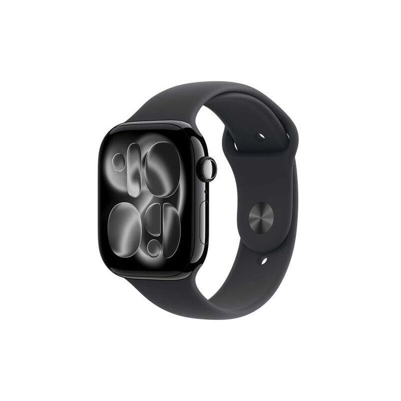 Embalaje Deteriorado - Apple Watch Series 11 (2025) Gps 46mm Jet Black Alu Case, Black Sport Band M/L Eu Meux4 - Only Box Damage 195950462708