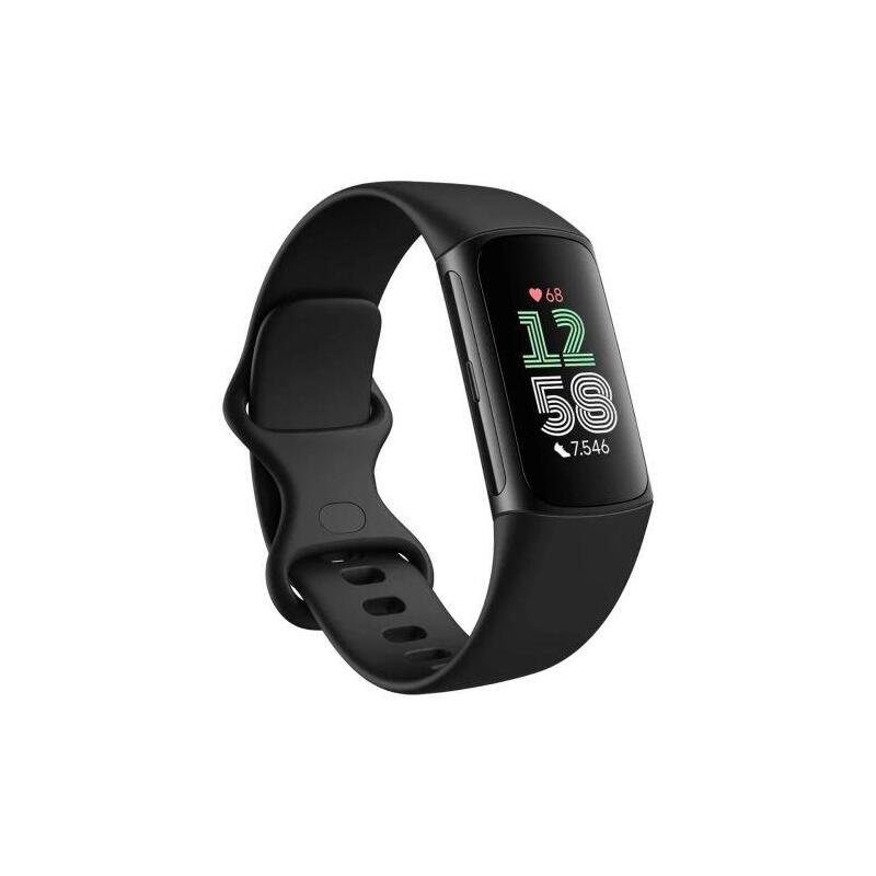 Embalaje Deteriorado - Fitbit Charge 6 Advanced Fitness And Health Tracker, Obsidian Eu - Only Box Damage 0840353901025-D