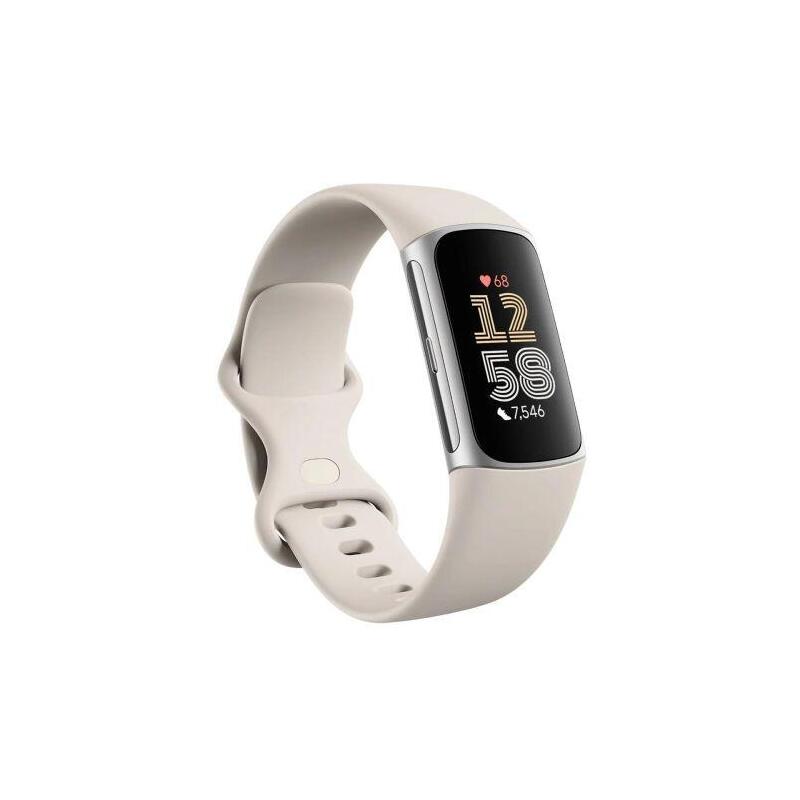 Embalaje Deteriorado - Fitbit Charge 6 Advanced Fitness And Health Tracker, Porcelain Eu - Only Box Damage 0840353901186-D