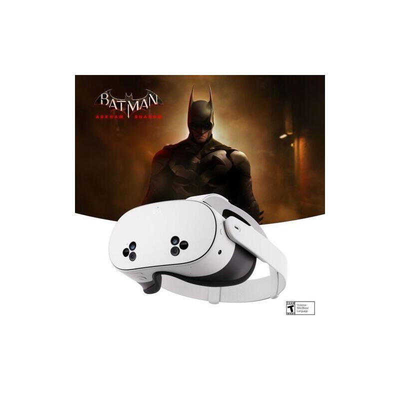 Embalaje Deteriorado - Meta Quest 3s 256gb All In One Vr Headset With Batman: Arkham Shadow Game Bundle, White Eu Sk-1000209-01 - Only Box Damage 815820025283