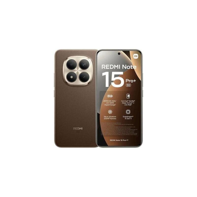 Embalaje Deteriorado - Xiaomi Redmi Note 15 Pro+ 5g 8gb Ram 256gb No Charger Mocha Brown Eu Mzb0migeu - Only Box Damage 6932554481605