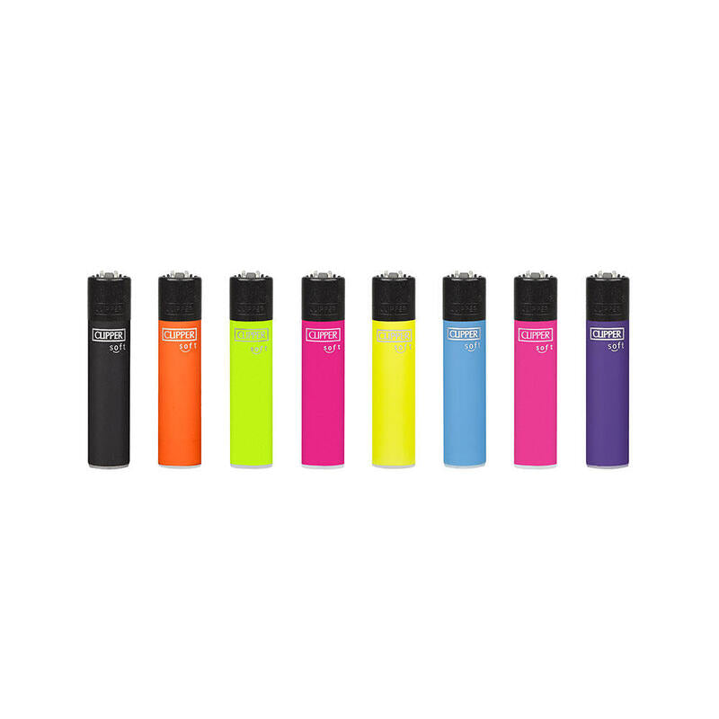 Encendedor Cp11 Acabado Especial Soft, Colores Variados. Clipper