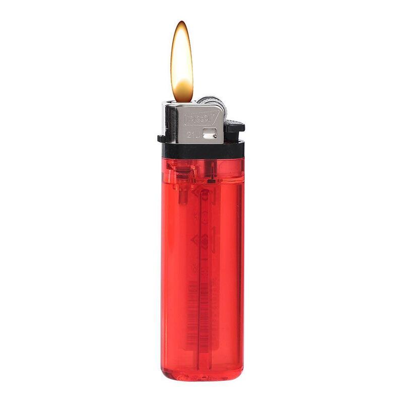 Encendedor Transparente Colores Surtidos, Pack 3 Uds