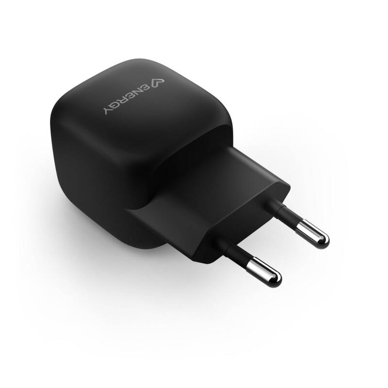 Energy Sistem Cabezal 45w Gan Charger Negro