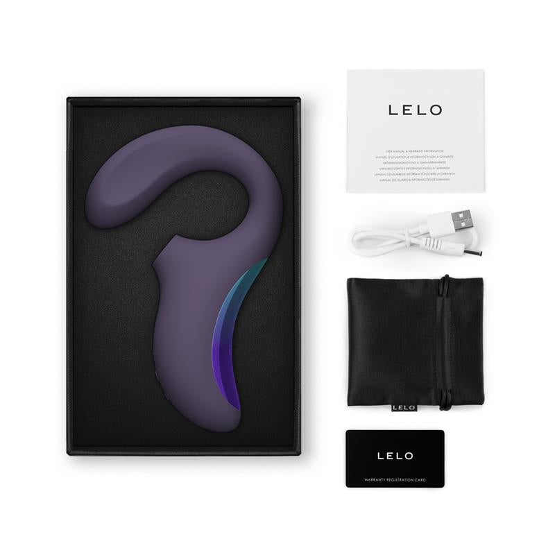 Lelo - Enigma Wave Masajeador Triple Vibración Morado