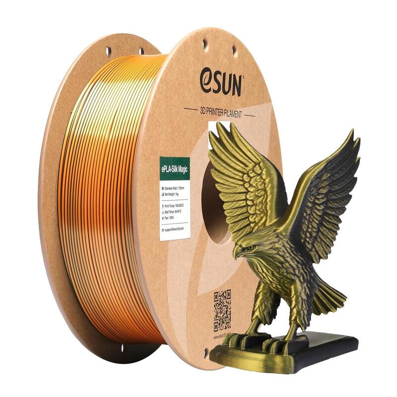 Epla-Silk Magic 1,75mm Negro Dorado 1kg