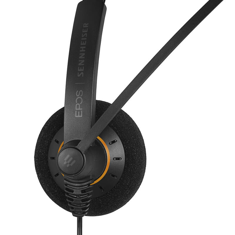Epos Impact Sc 30 Usb Ml Auricular En Oreja Cableado Usb Negro Con Reflejos Naranjas