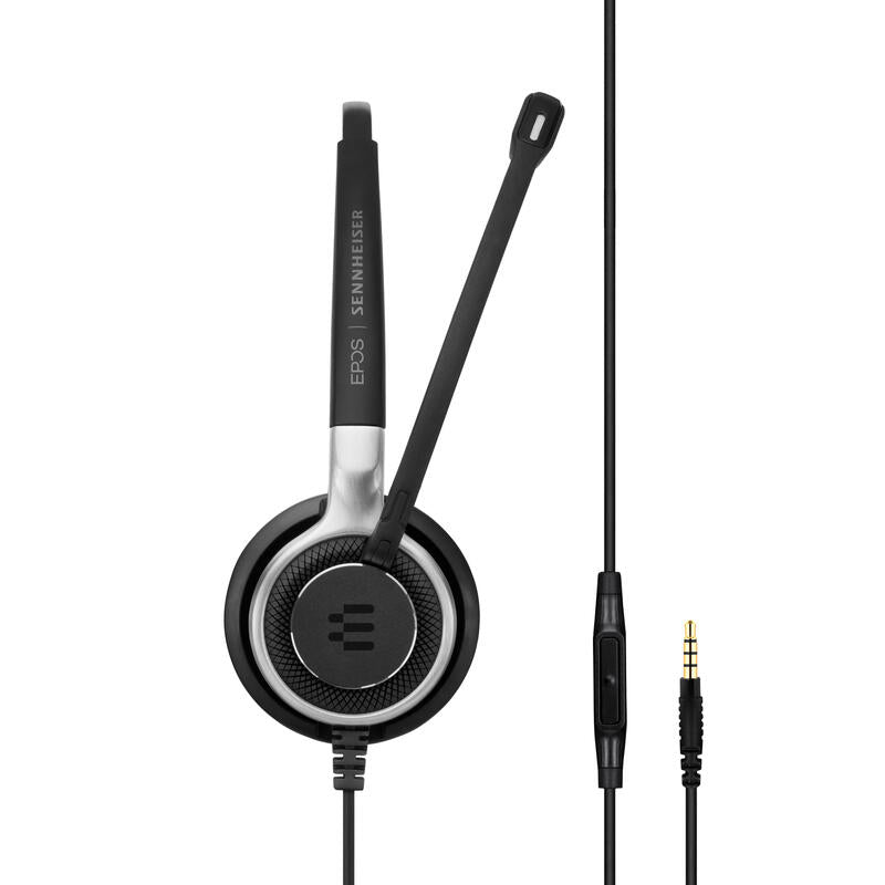 Epos Sennheiser Auriculares Impact Sc 635 Mono Negro Silver (1000642)