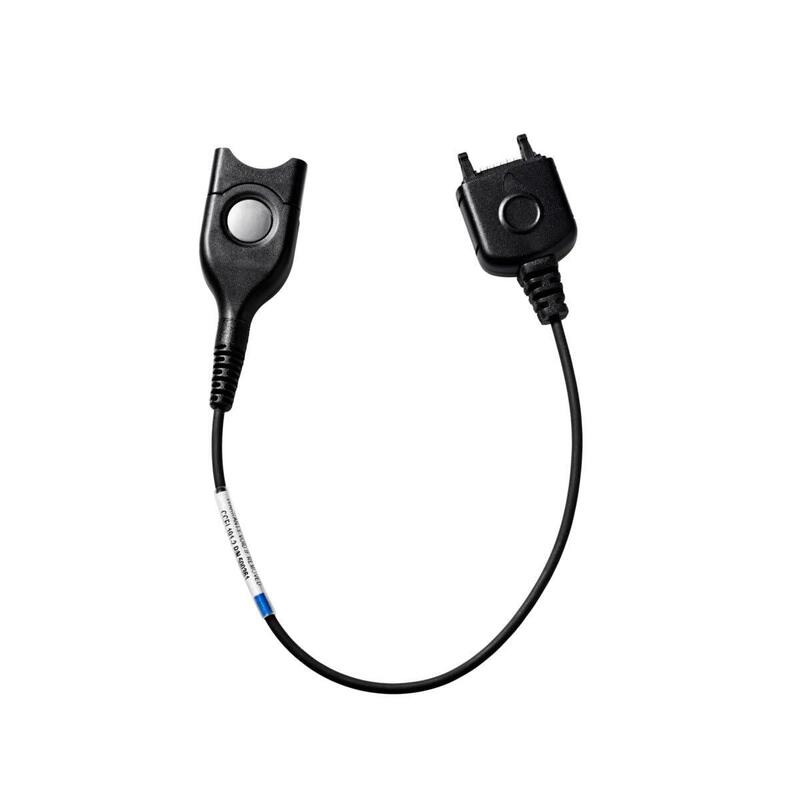 Epos Sennheiser Ccel 191-2 Dect/Gsm Cable Easy Disconnect 100cm 2.5mm Plug 3 Pol