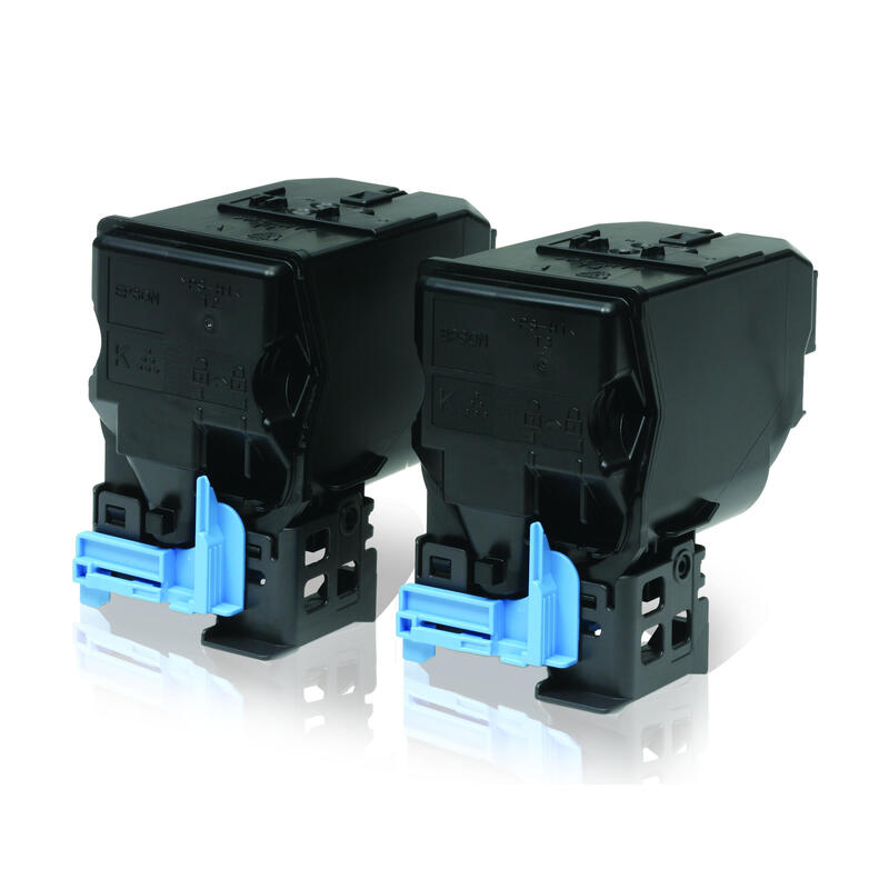 Epson Aculaser C3900n Toner Negro (Pack 2)6.000 Paginas