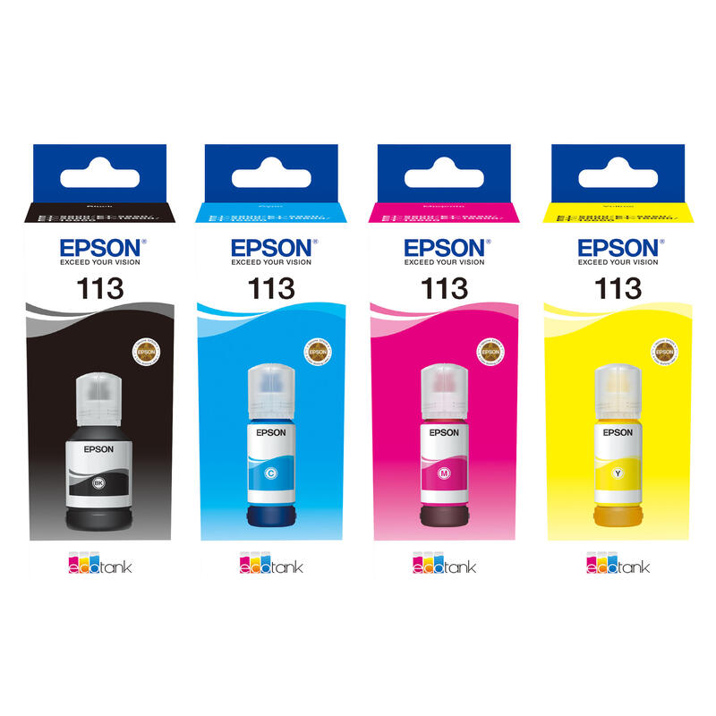 Epson Tinta Ecotank 113 Series Cyan