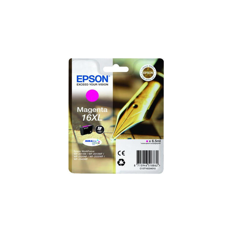 Epson Tinta Original Magenta Durabrite Ultra Ink - 16xl