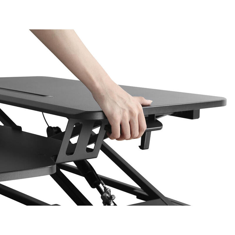 Equip Ergo Soporte Vertical Para Monitor Conectado Negro