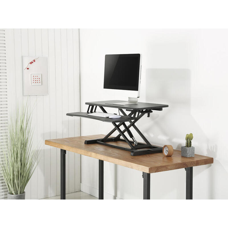 Equip Ergo Soporte Vertical Para Monitor Conectado Negro