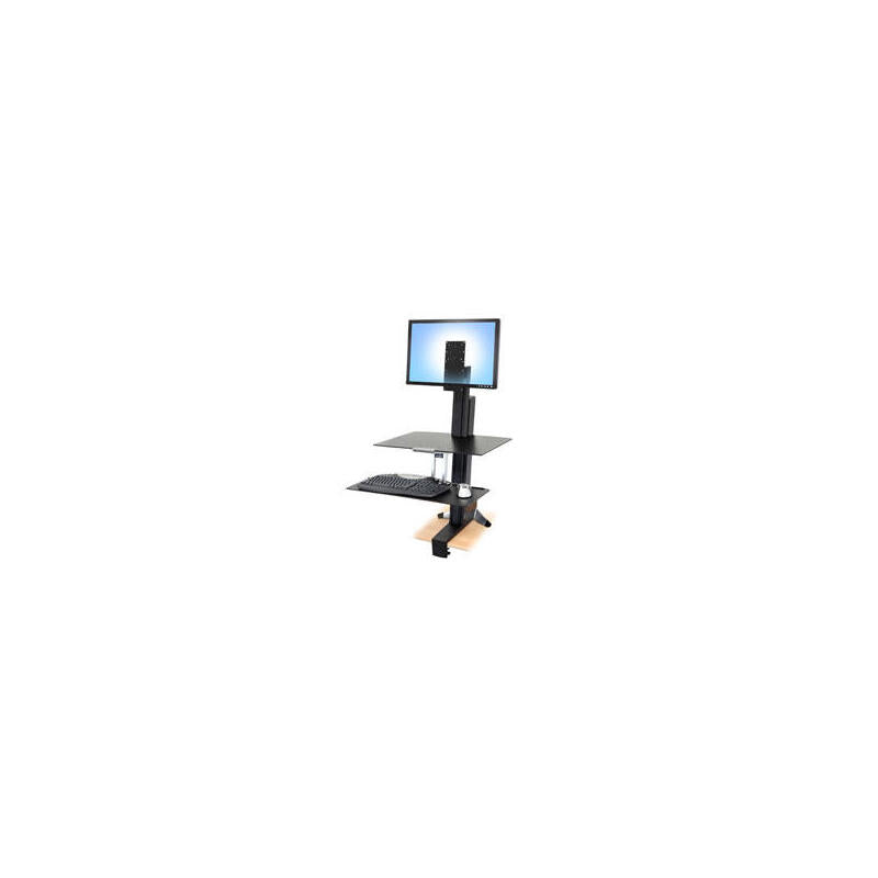 Ergotron 97-845 Mueble Y Soporte Para Dispositivo Multimedia Negro Carro Para Administración De Tabletas
